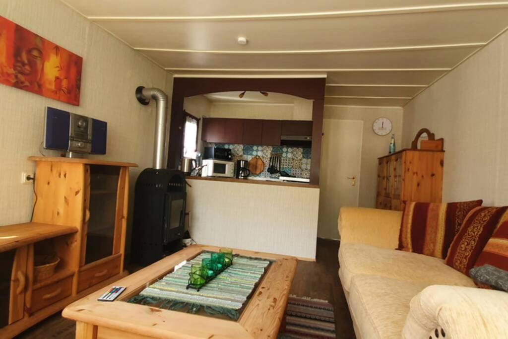 Tiny House Mit Indianerzelt Und Lagerfeuer Im Harz Apartment Benneckenstein Exterior photo